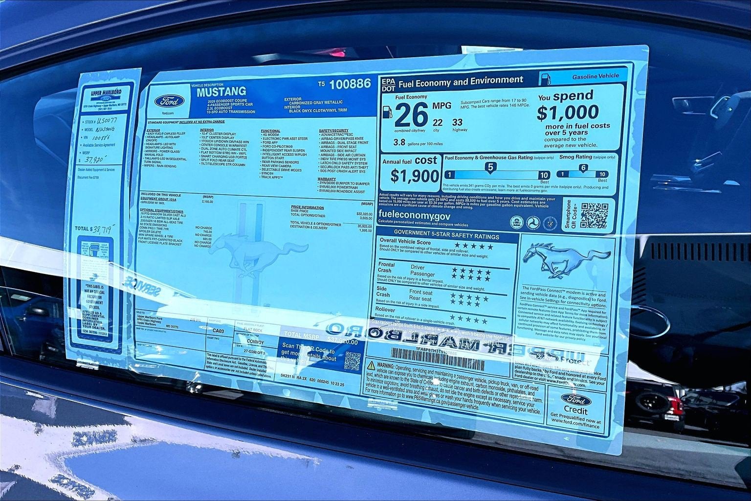 2026 Ford Mustang EcoBoost