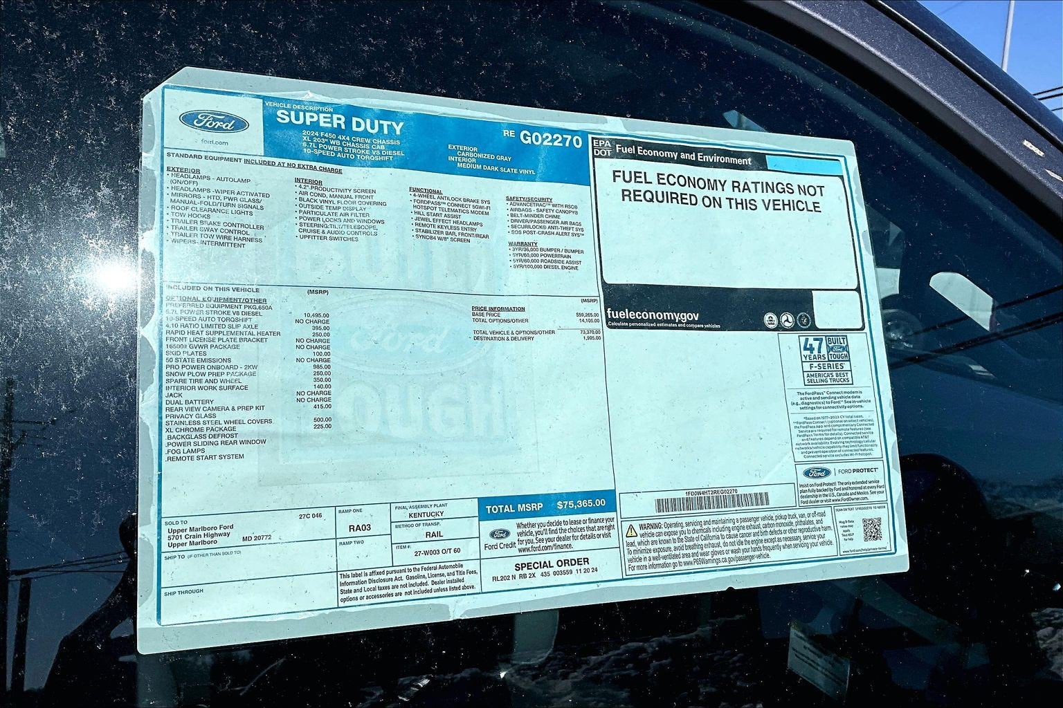 2024 Ford F-450 4x4 The ultimate mobile workshop – ready when you are