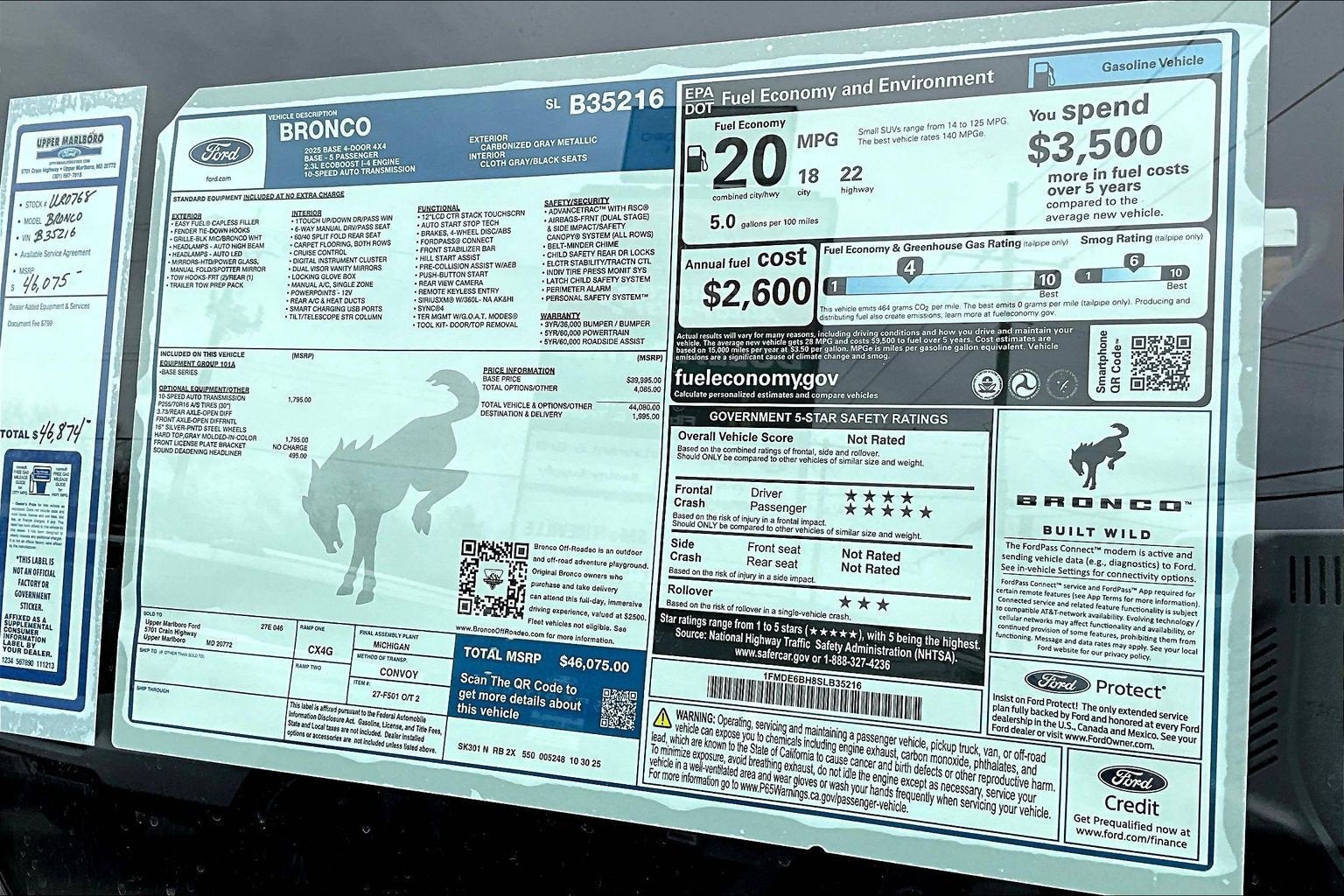 2025 Ford Bronco Base