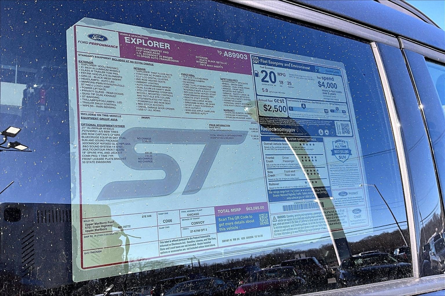 2026 Ford Explorer ST