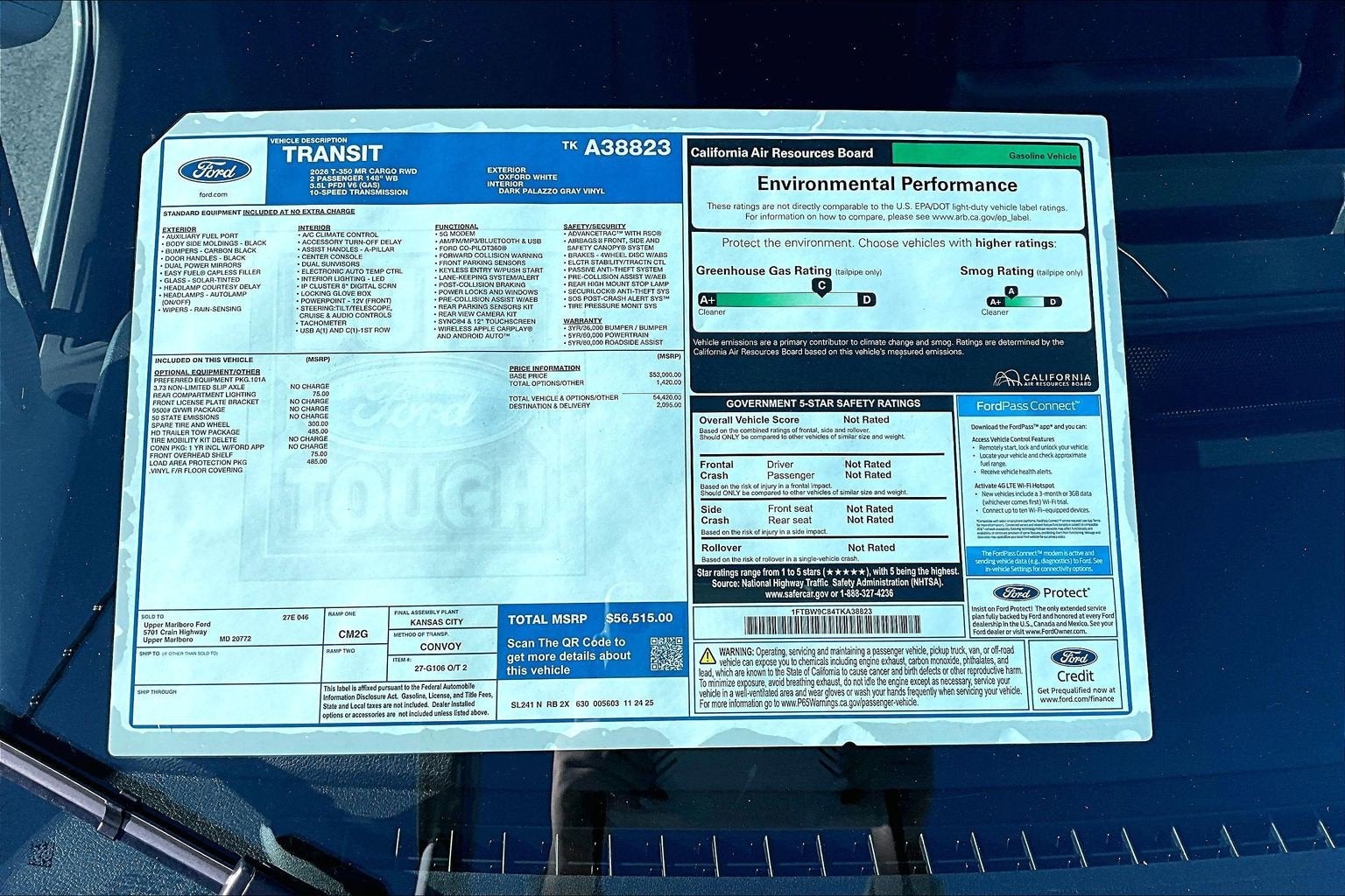 2026 Ford Transit Cargo Van Cargo Van