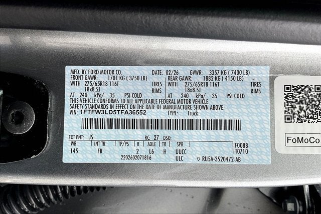 2026 Ford F-150 XLT