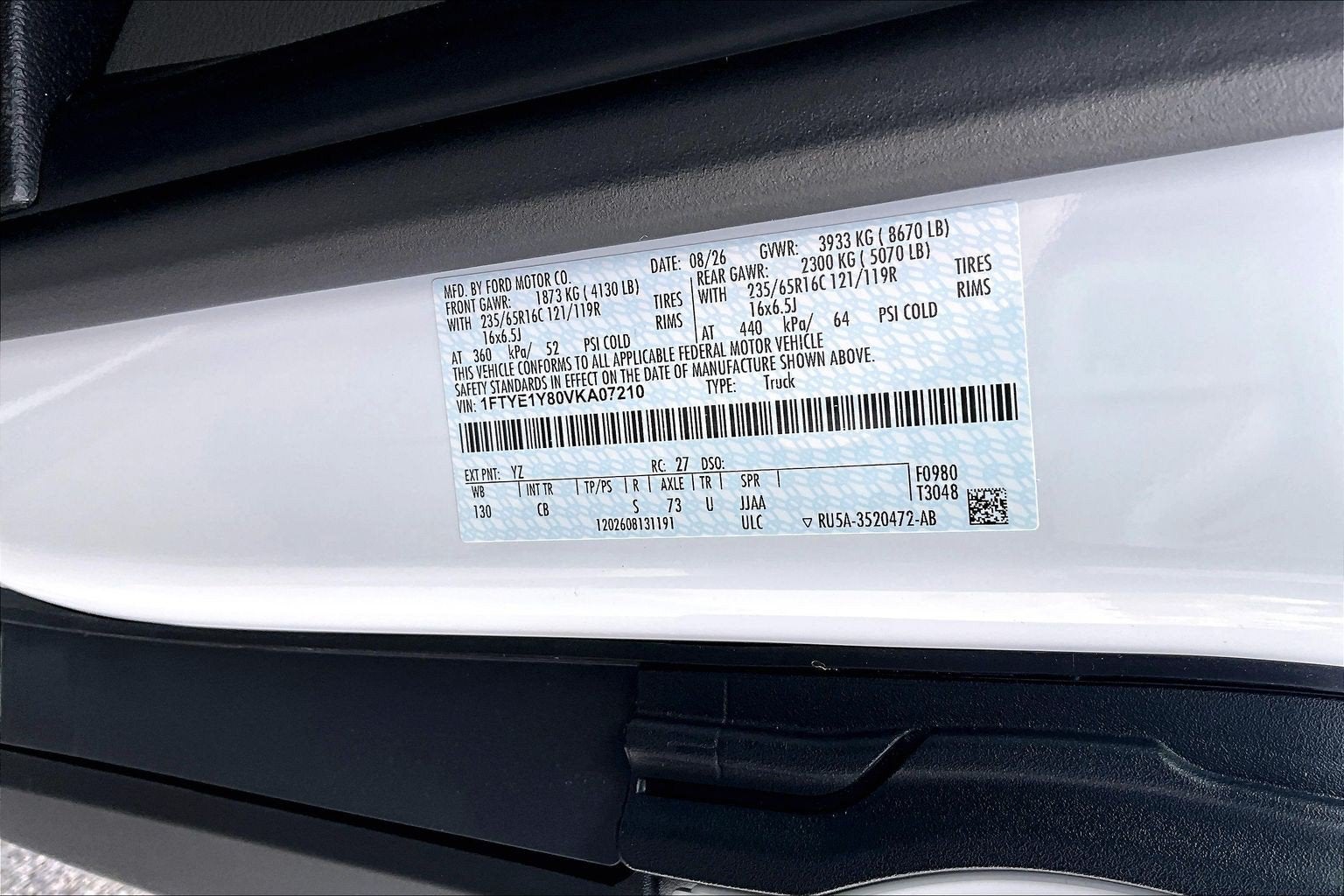 2027 Ford Transit Cargo Van 150