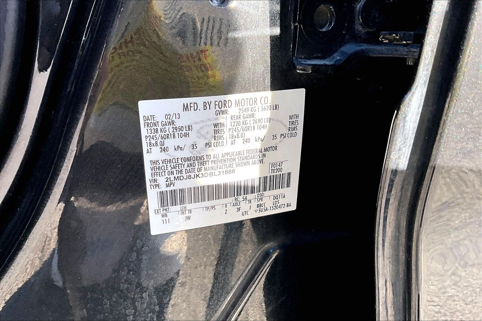 2013 Lincoln MKX Base