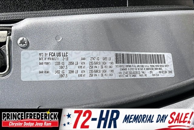 2018 Chrysler Pacifica Touring L
