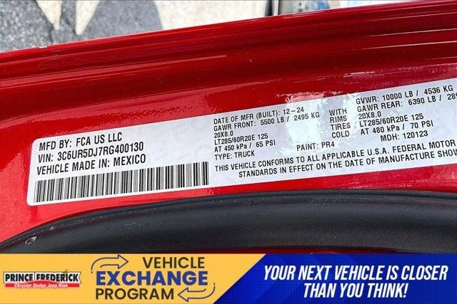 2024 RAM 2500 Big Horn Crew Cab 4x4 6'4' Box