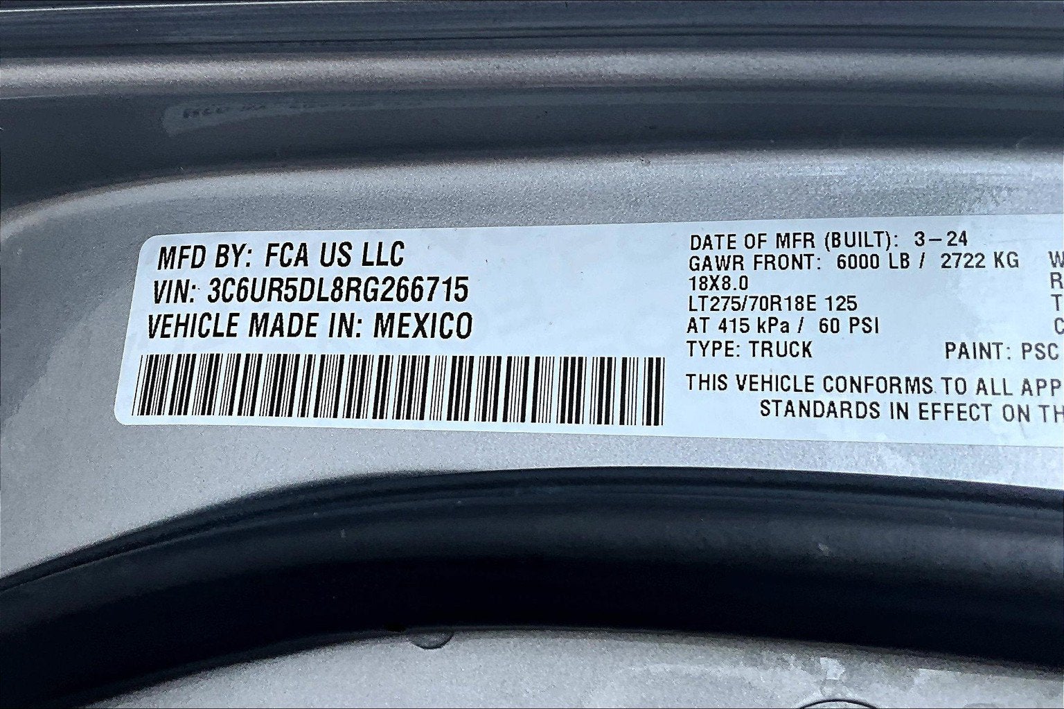 2024 RAM 2500 Big Horn