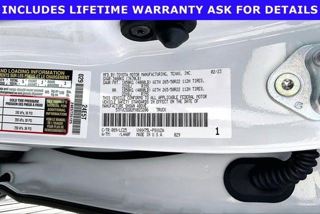 2023 Toyota Tundra Hybrid Capstone
