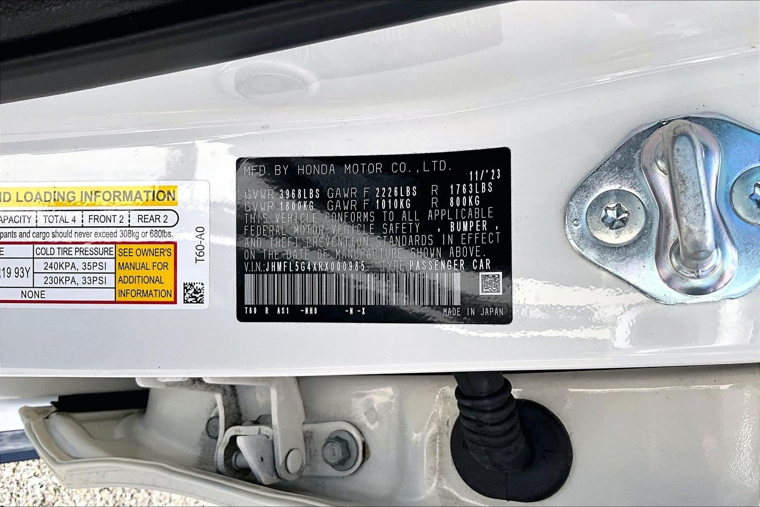2024 Honda Civic Type R Manual