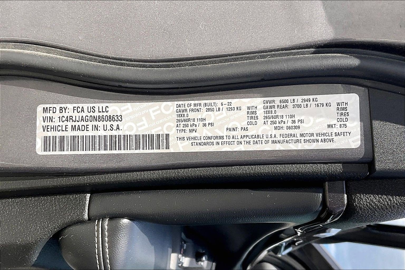 2022 Jeep Grand Cherokee L Laredo