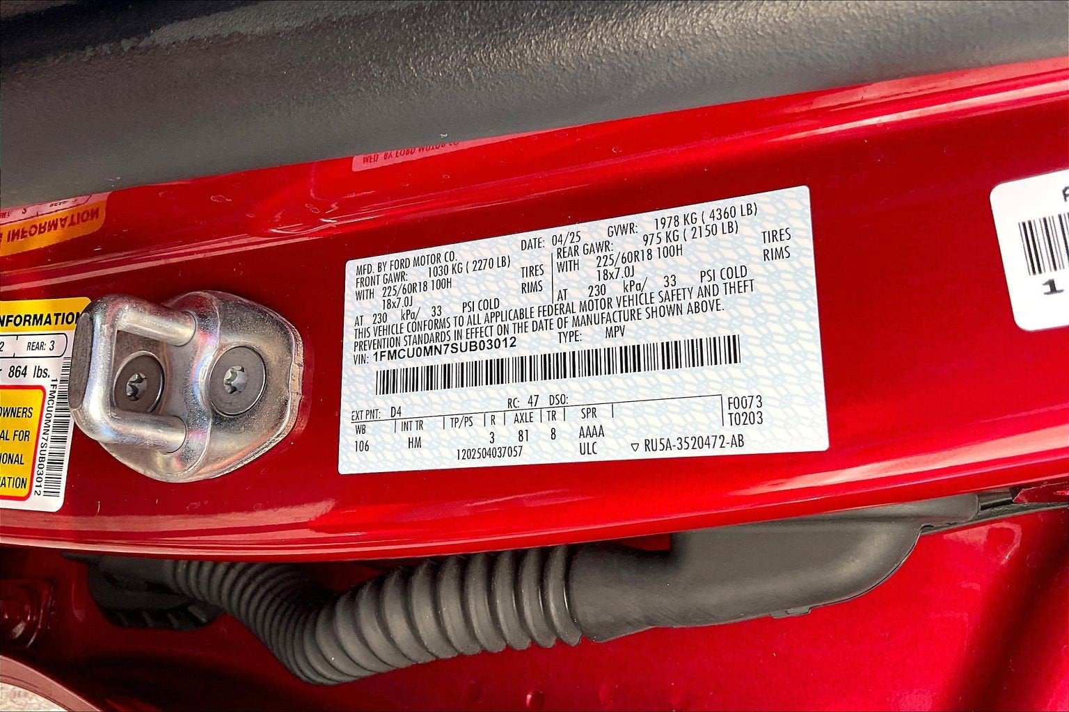 2025 Ford Escape ST-Line