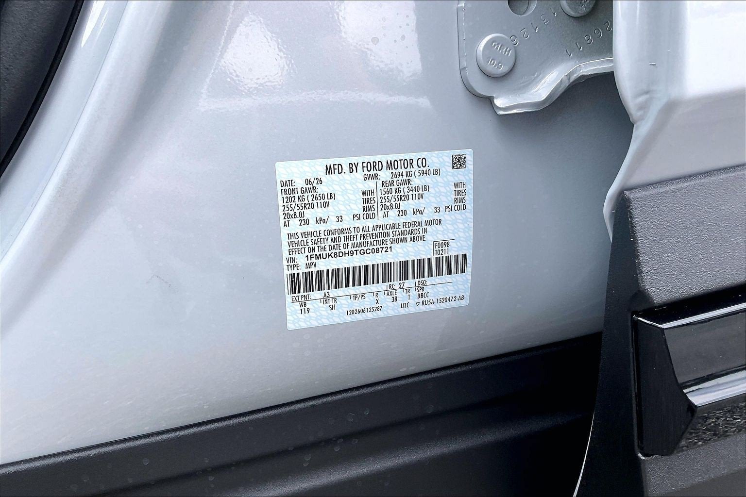 2026 Ford Explorer Active w/200A Pkg