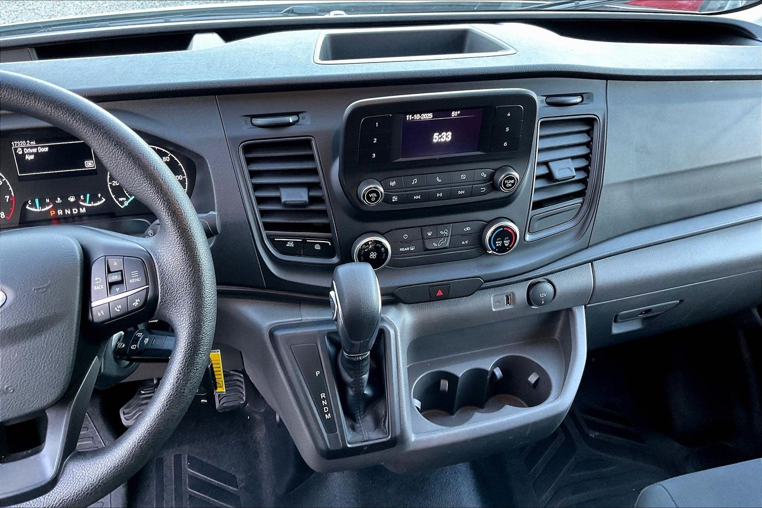2024 Ford Transit Cargo Van T-250 130" Low Rf 9070 GVWR RWD