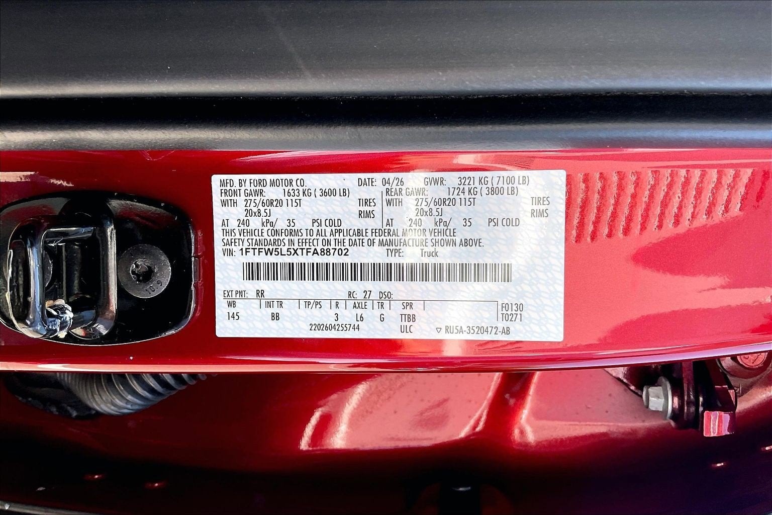 2026 Ford F-150 LARIAT