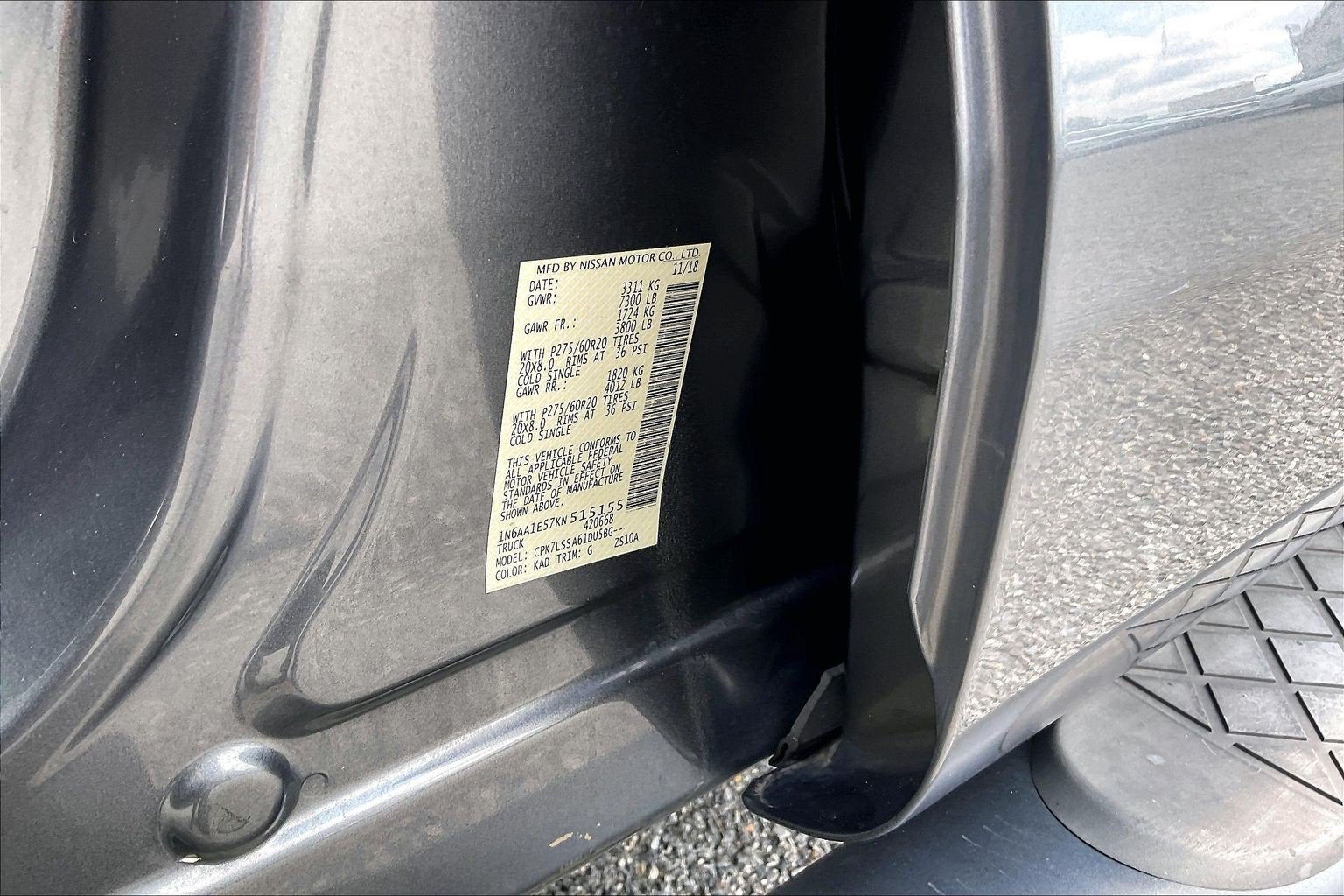 2019 Nissan Titan SV