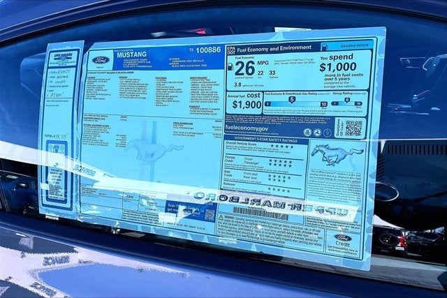 2026 Ford Mustang EcoBoost® Fastback