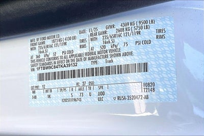 2026 Ford Transit Cargo Van 350