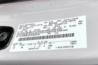 2026 Ford F-150 LARIAT