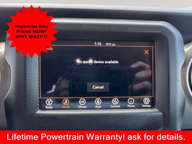 2022 Jeep Wrangler Sport S 4x4