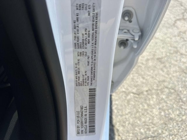 2022 RAM 1500 Big Horn Crew Cab 4x4 5'7' Box