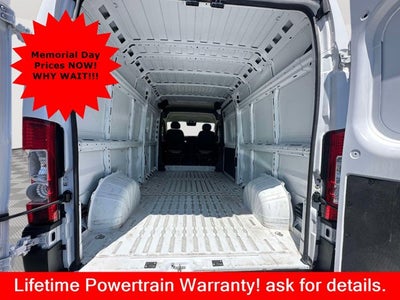 2024 RAM ProMaster 2500 Cargo Van Tradesman High Roof 159' WB w/Pass Seat