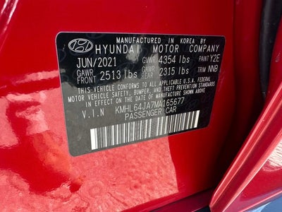2021 Hyundai Sonata SEL