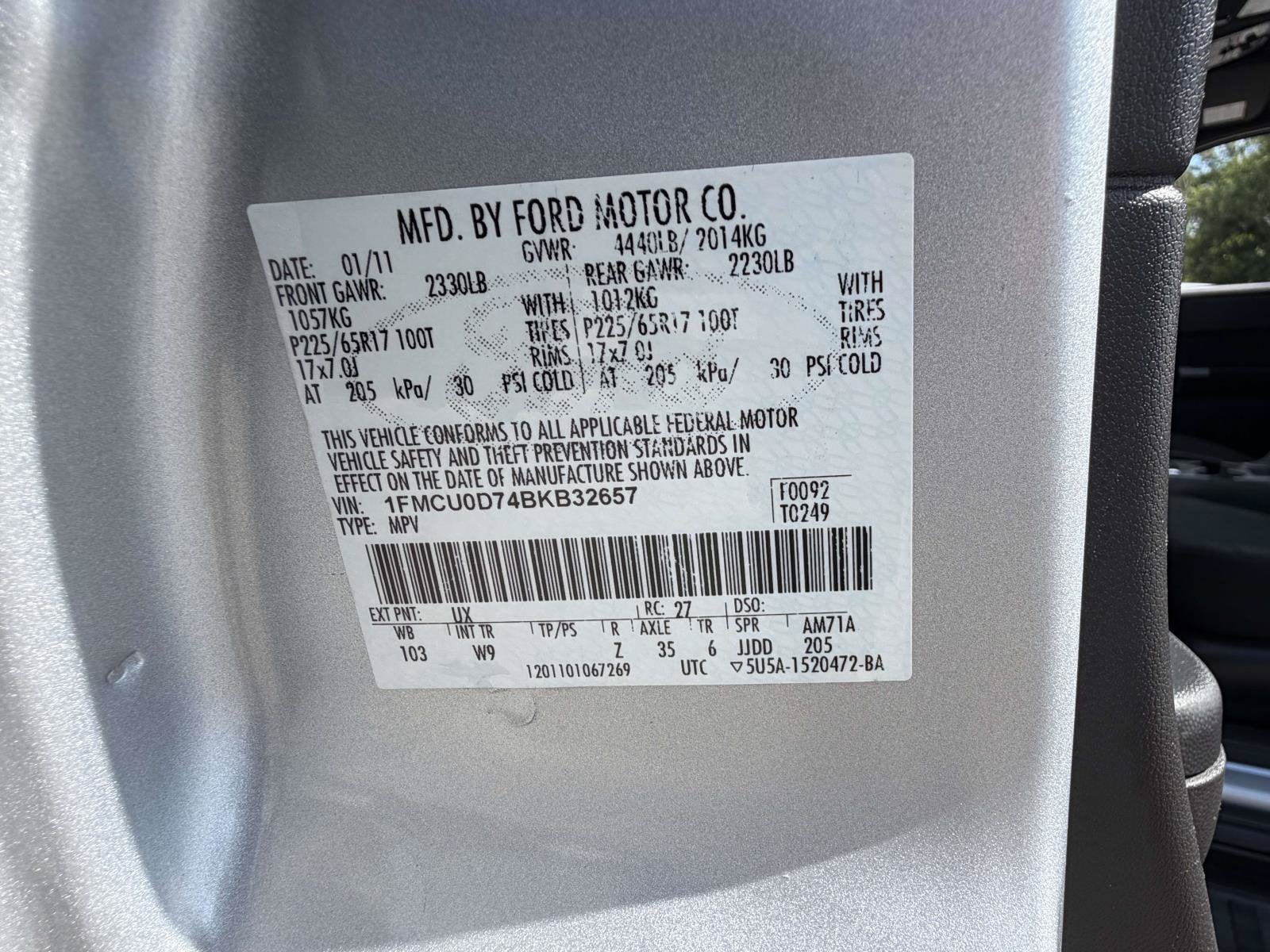 2011 Ford Escape XLT