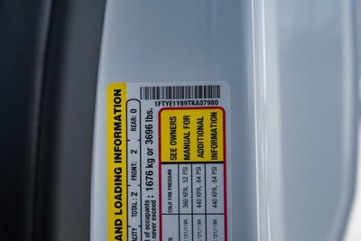 2026 Ford Transit Cargo Van T-150 130" Low Rf 8800 GVWR RWD