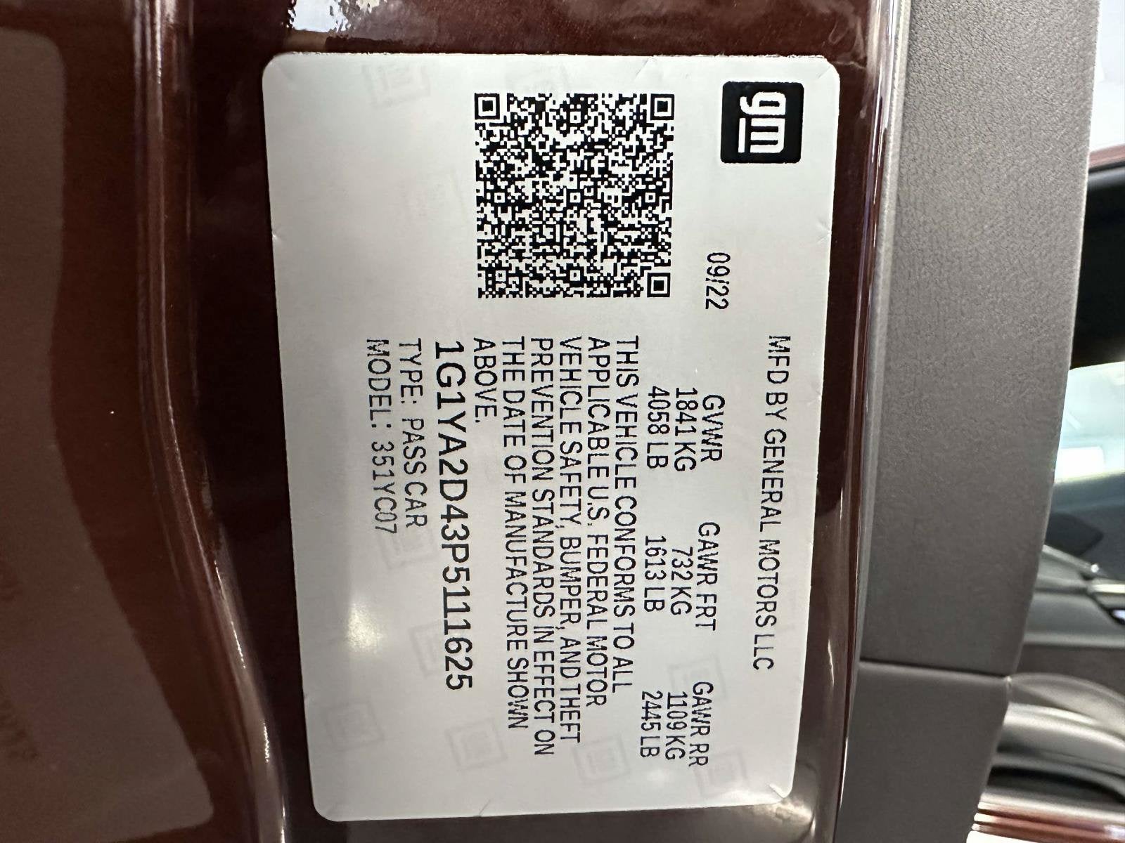 2023 Chevrolet Corvette 1LT
