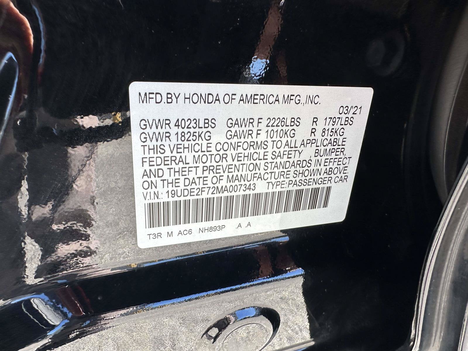 2021 Acura ILX Base