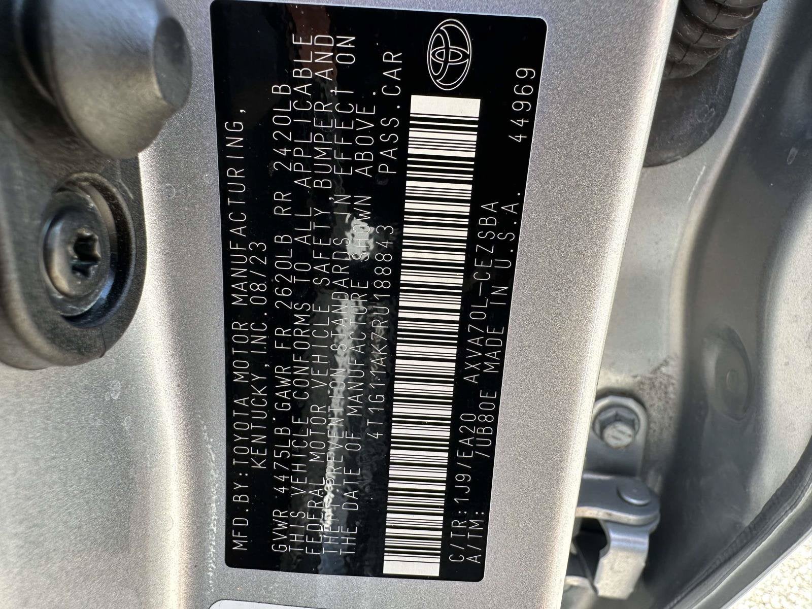 2024 Toyota Camry Base