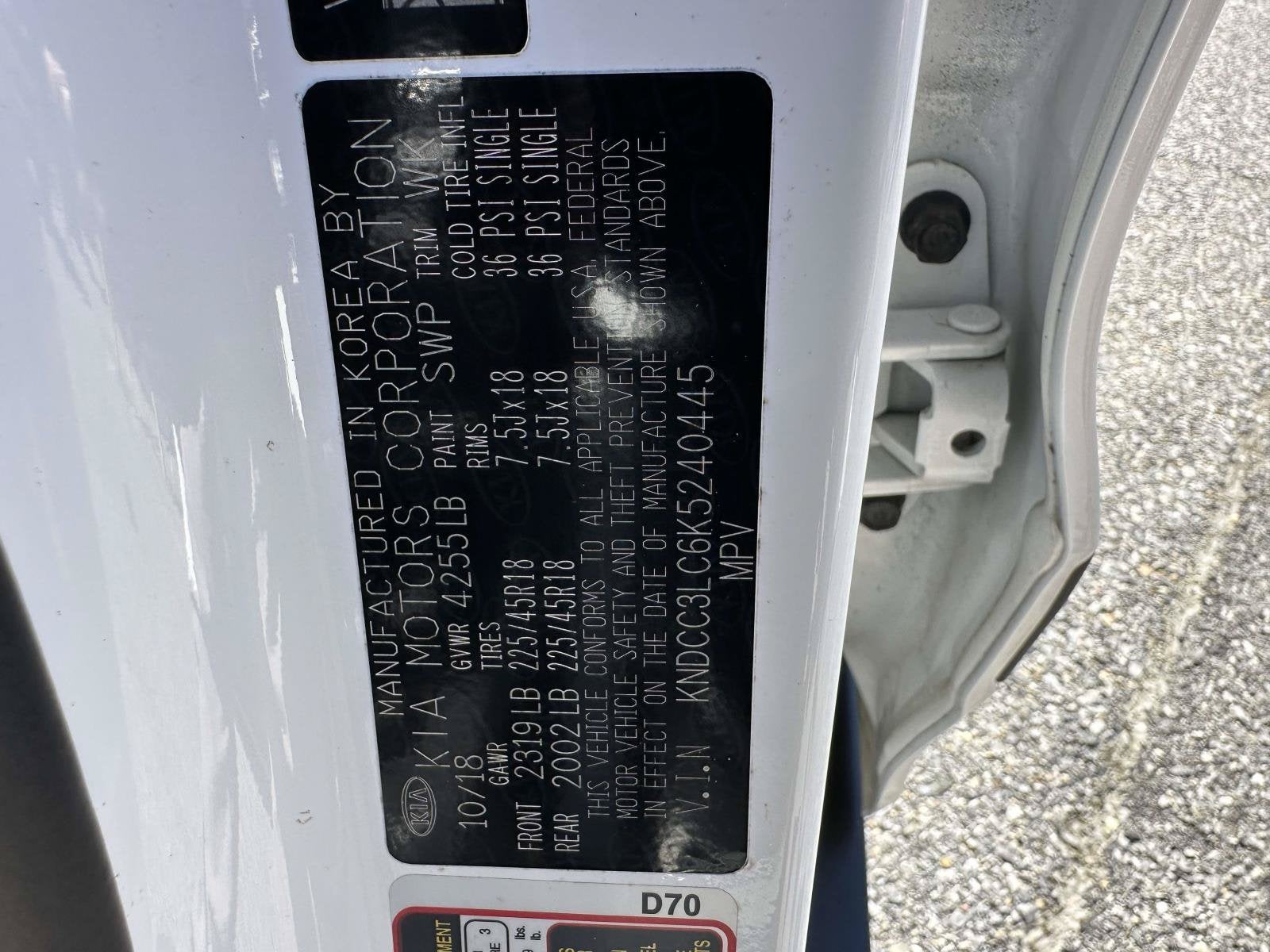 2019 Kia Niro S Touring