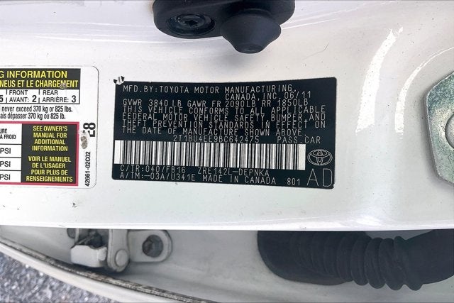 2011 Toyota Corolla Base