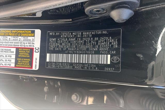 2019 Toyota Avalon Touring