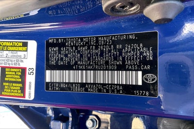 2024 Toyota Camry XSE