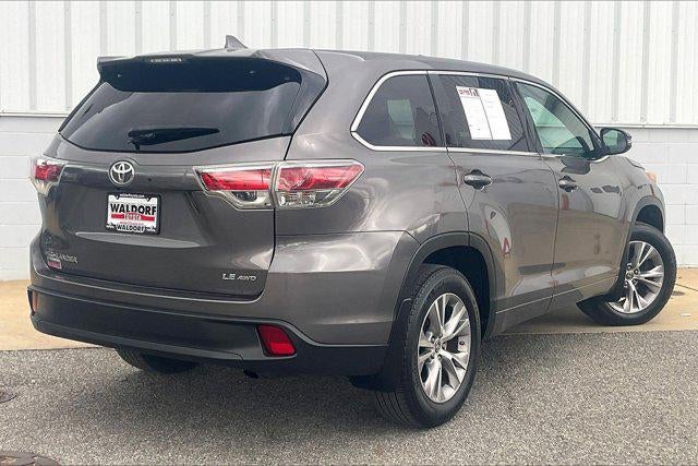 2016 Toyota HIGHLANDER LE Plus
