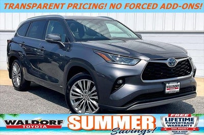 2024 Toyota Highlander Hybrid Hybrid Platinum