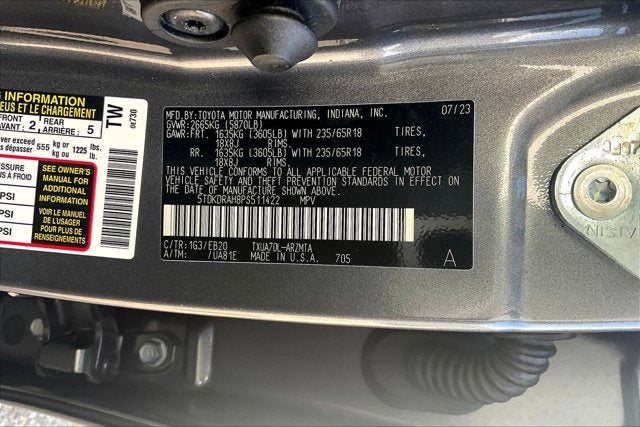 2023 Toyota Highlander Base