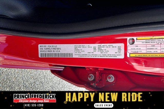 2024 RAM 1500 Laramie