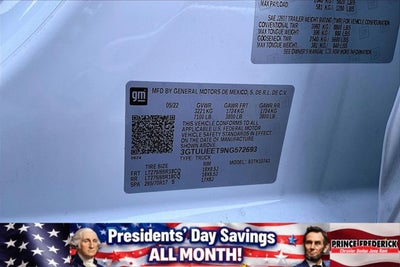 2022 GMC Sierra 1500 AT4