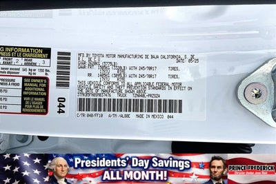 2025 Toyota Tacoma 2WD Base