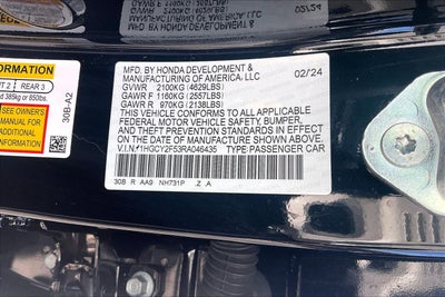 2024 Honda Accord Sport