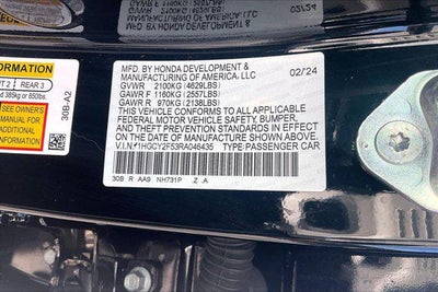 2024 Honda Accord Sport