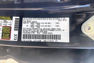 2025 Toyota Tacoma 4WD SR5