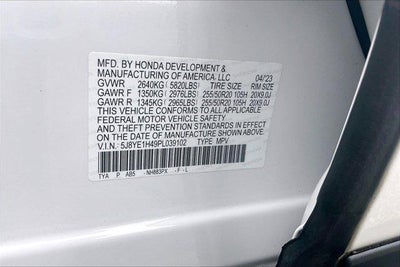 2023 Acura MDX w/Technology Package