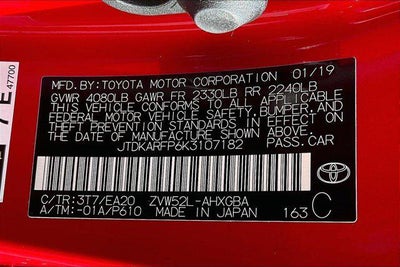 2019 Toyota Prius Prime Premium