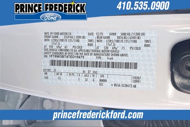 2026 Ford Super Duty F-350 SRW XL