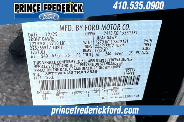 2026 Ford Maverick XLT