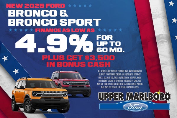 Feb Bronco & Bronco Sport