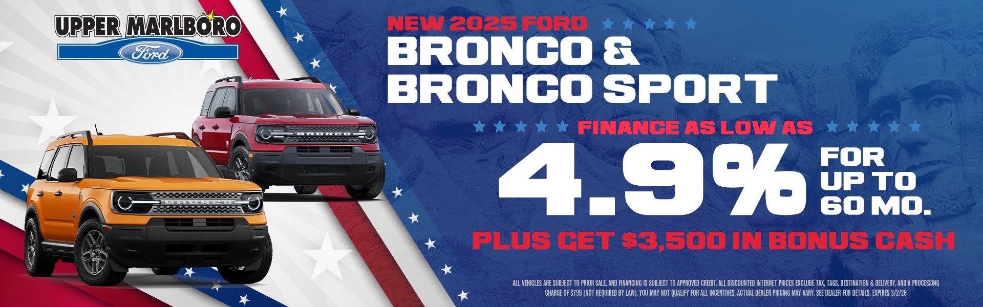 Feb Bronco & Bronco Sport